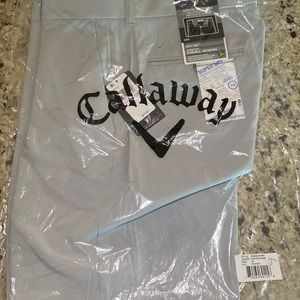 Grey Callaway golf shorts 32w